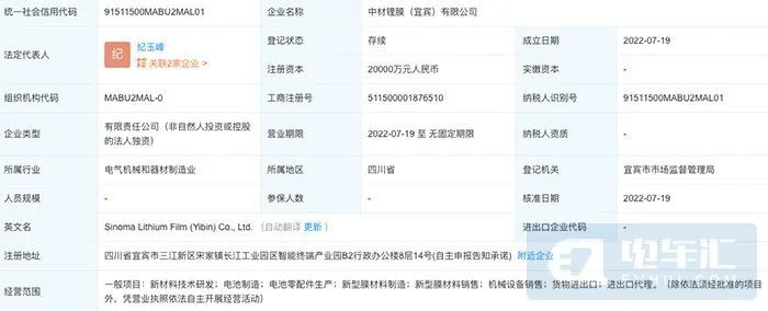 新型膜材料驱动产业升级 科达利扩产动力电池结构件，中国石化布局重卡换电引领绿色物流