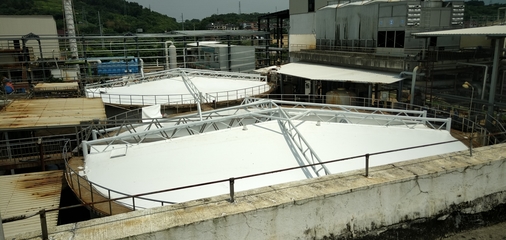 绍兴嵊州膜结构污水池项目顺利竣工，引领新型环保材料应用新篇章